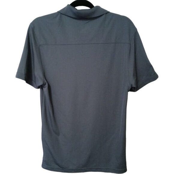 Under Armour HeatGear PSFCA Big 33 Grey Polo Shirt S Loose Fit Embroidered Logo - Picture 5 of 9